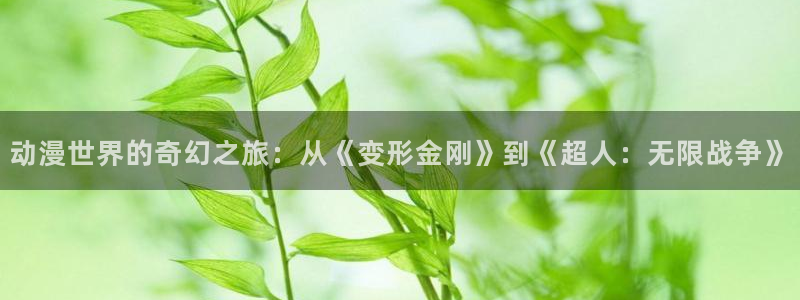 kakaopage韩漫官网：动漫世界的奇幻之旅：从《变形金刚》到《超人：无限战争》